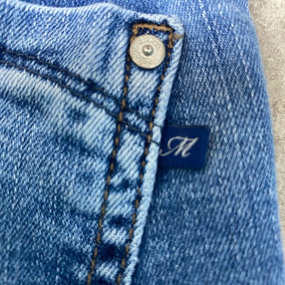 Mavi Jeans high rise raw folded hem size 25/29 - Picture 12 of 12